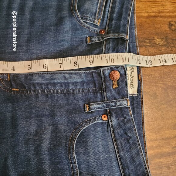 Madewell Jeans Size 28 Curvy Hi Rise Skinny Sussex Wash MB354 Tummy Control - Picture 9 of 12
